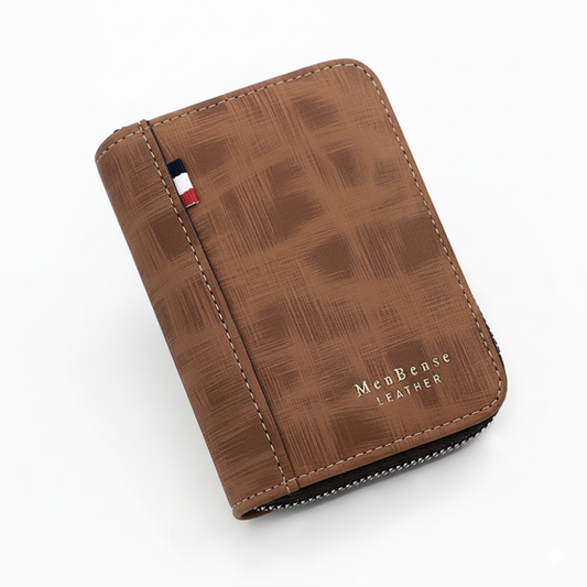 Business Retro Men's Short Wallet Clutch