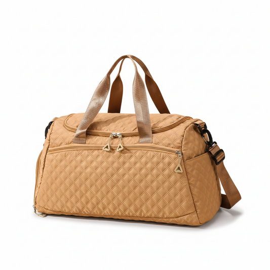 Rhombus Waterproof Oxford Fabric Luggage Bag