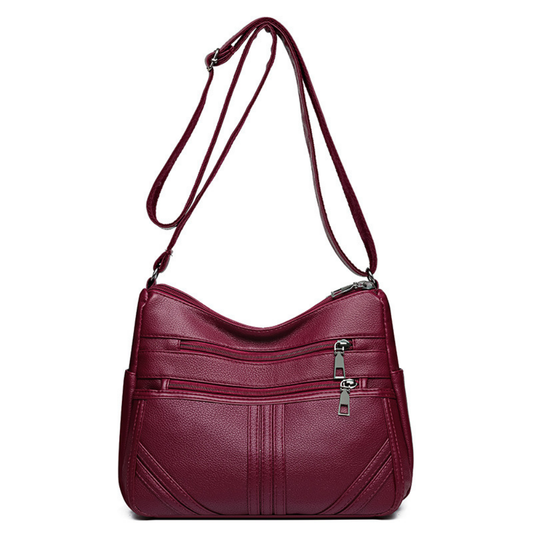 Soft Leather Crossbody Bag