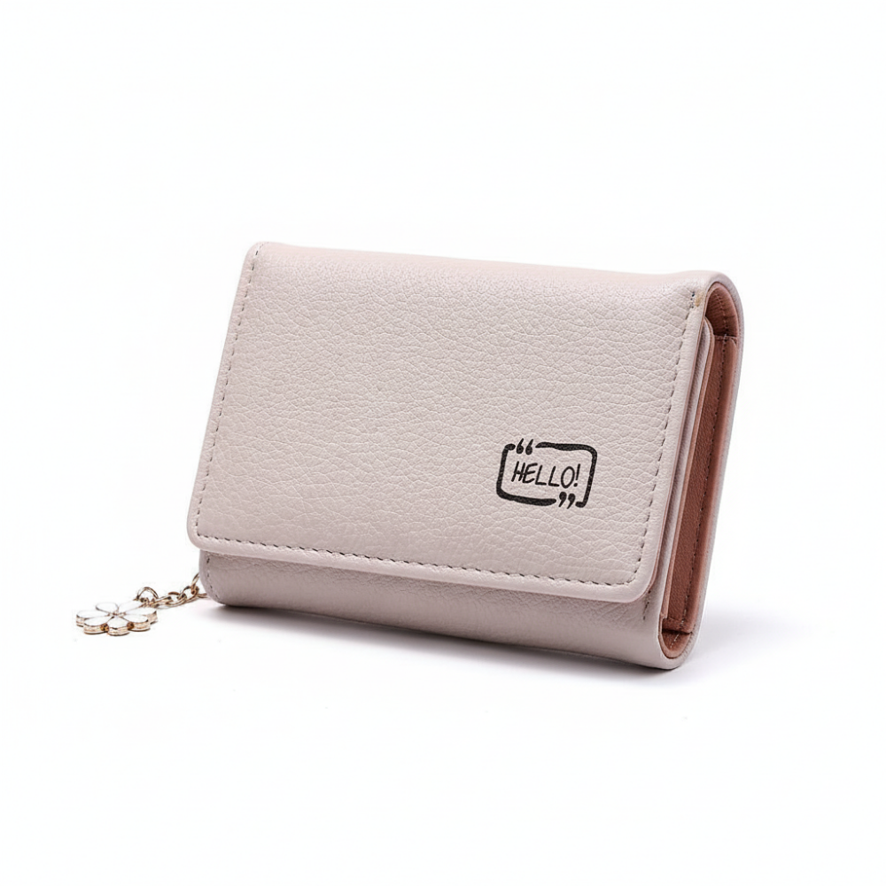 Foldable Cut Wallet for Women