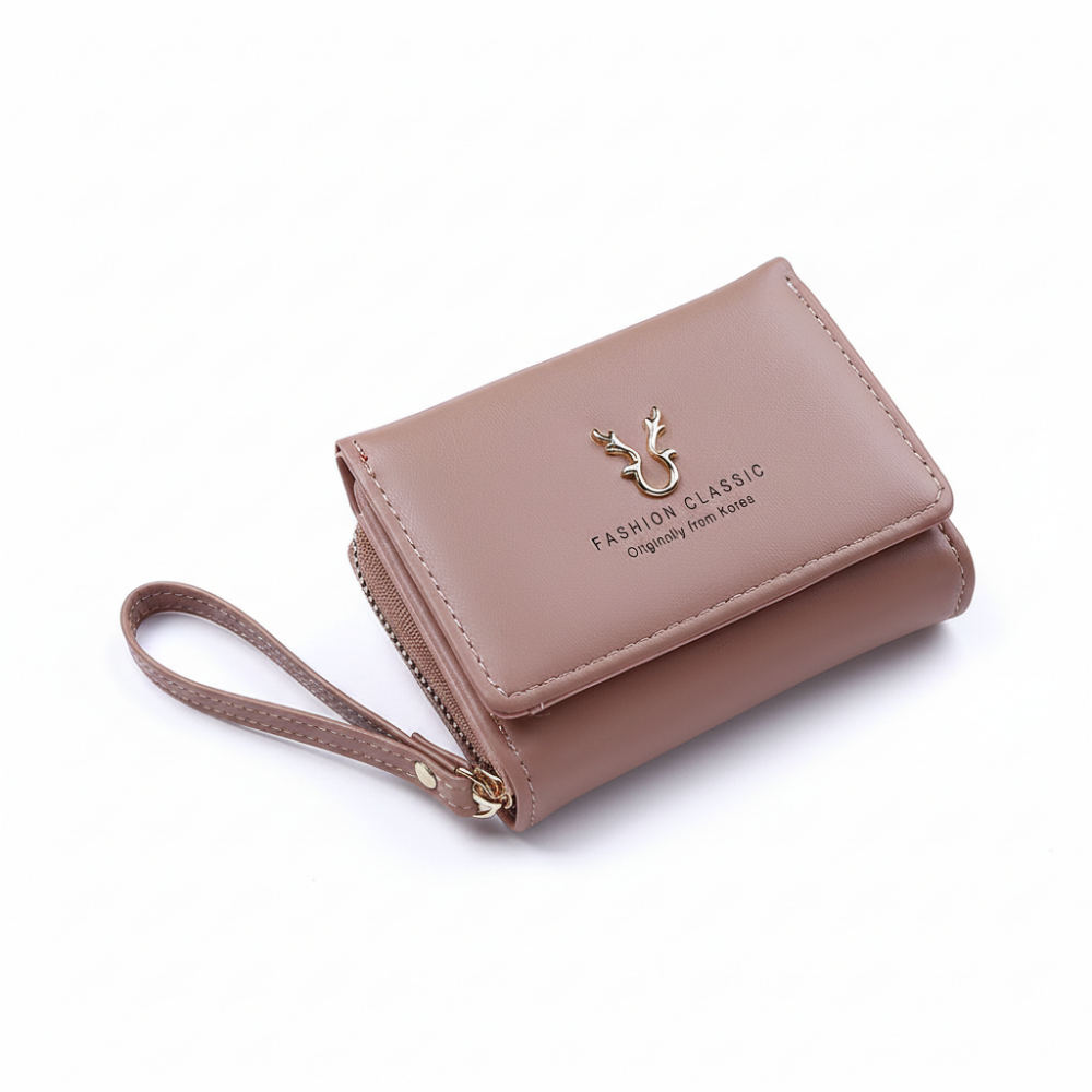 New Women"s Wallet PU Leather Short