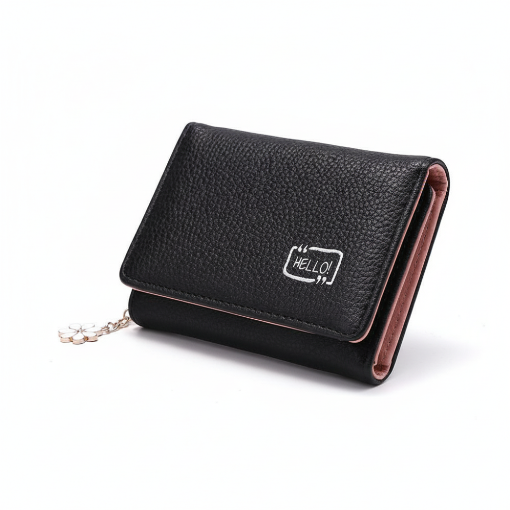 Foldable Cut Wallet for Women