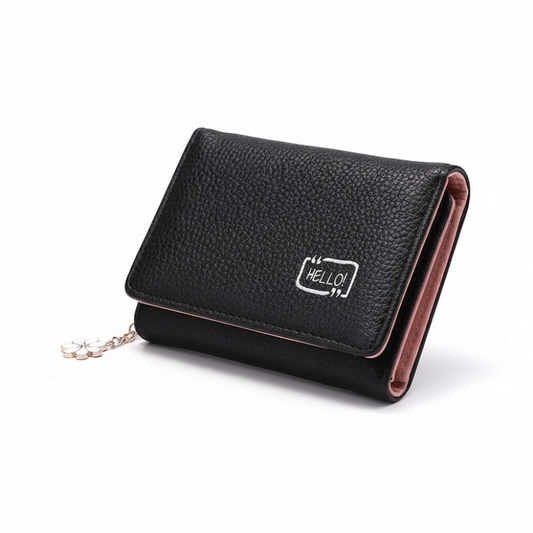 Foldable Cut Wallet for Women