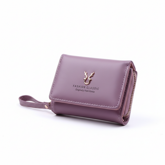 New Women"s Wallet PU Leather Short