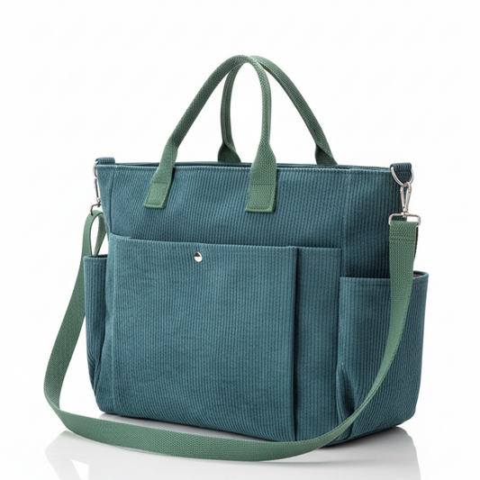 Thick Corduroy Artistic Bag