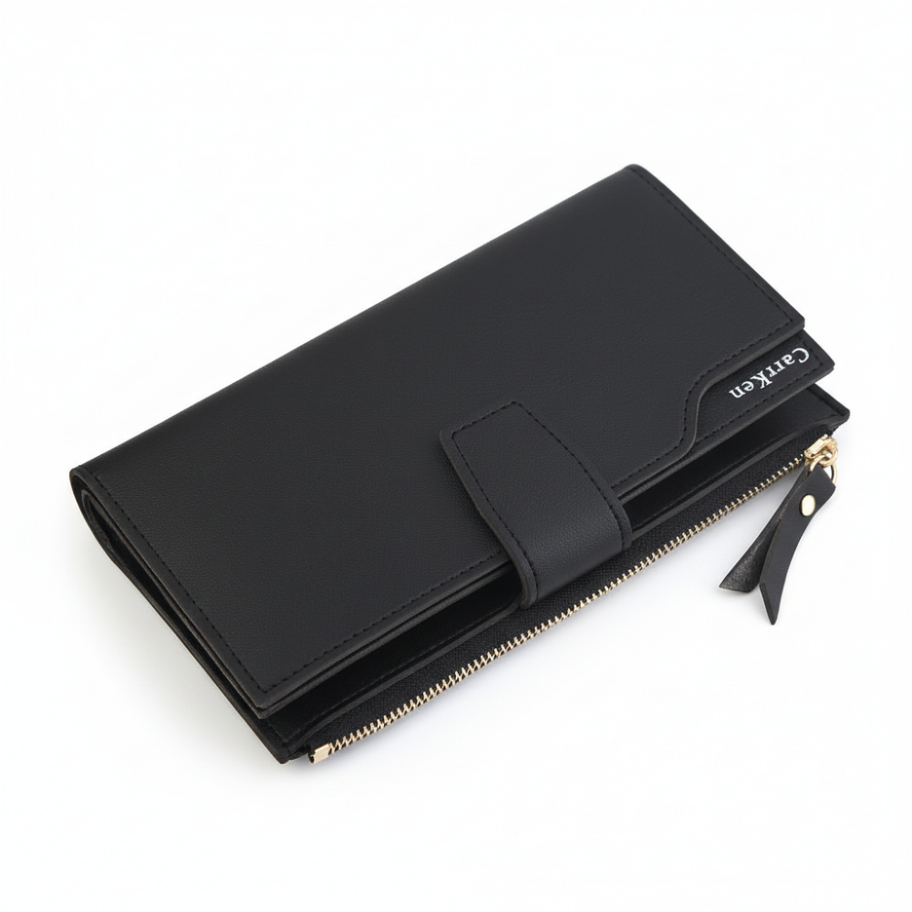 Long Wallet Women's Zippered