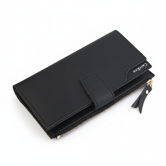 Long Wallet Women's Zippered