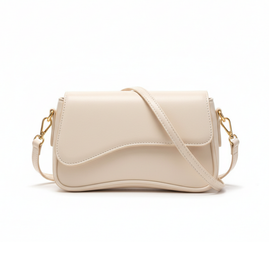 Flip Magnetic Snap Shoulder Bag