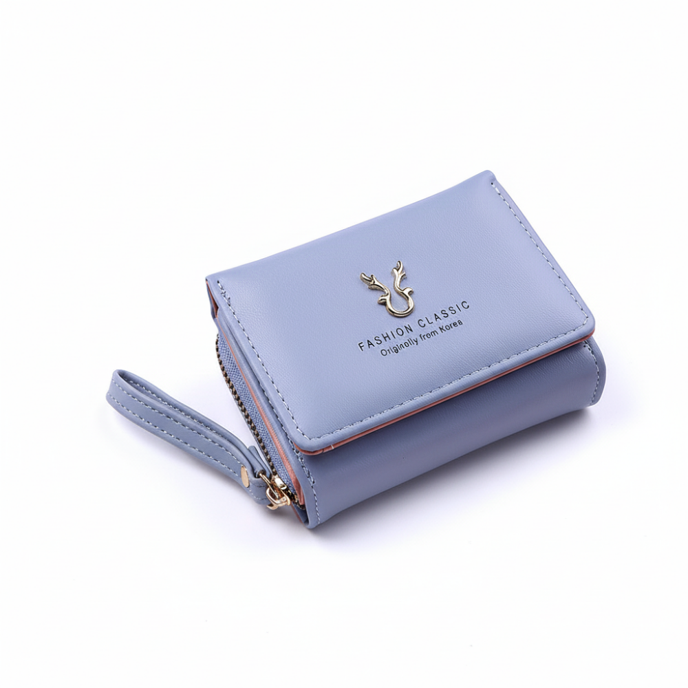 New Women"s Wallet PU Leather Short