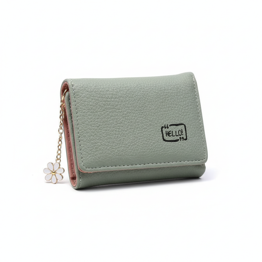 Foldable Cut Wallet for Women