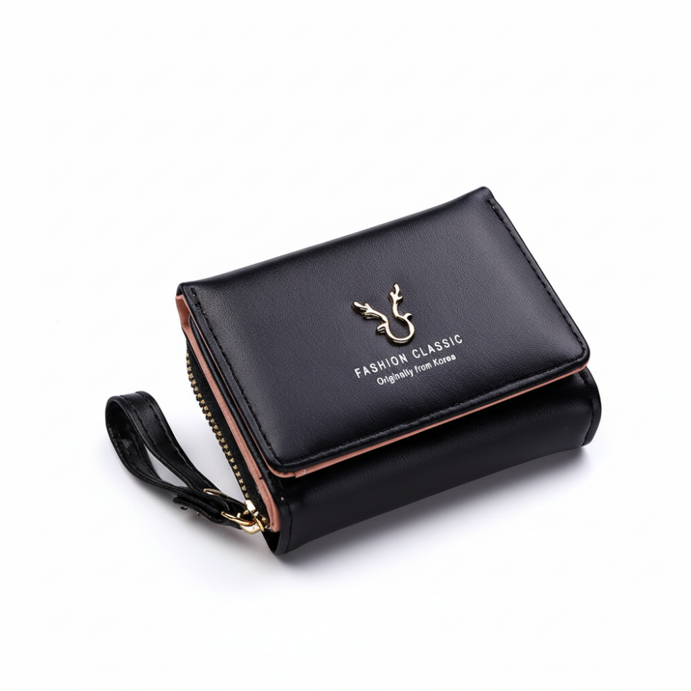 New Women"s Wallet PU Leather Short