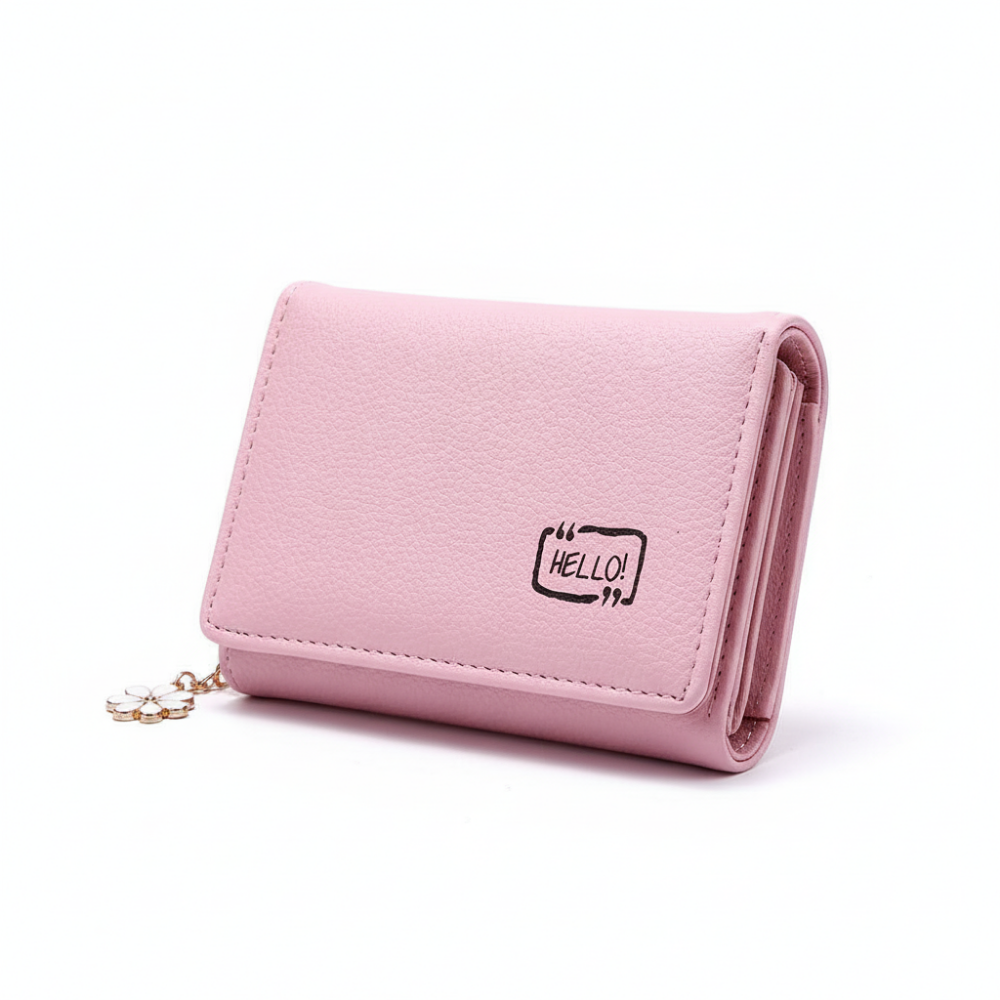 Foldable Cut Wallet for Women