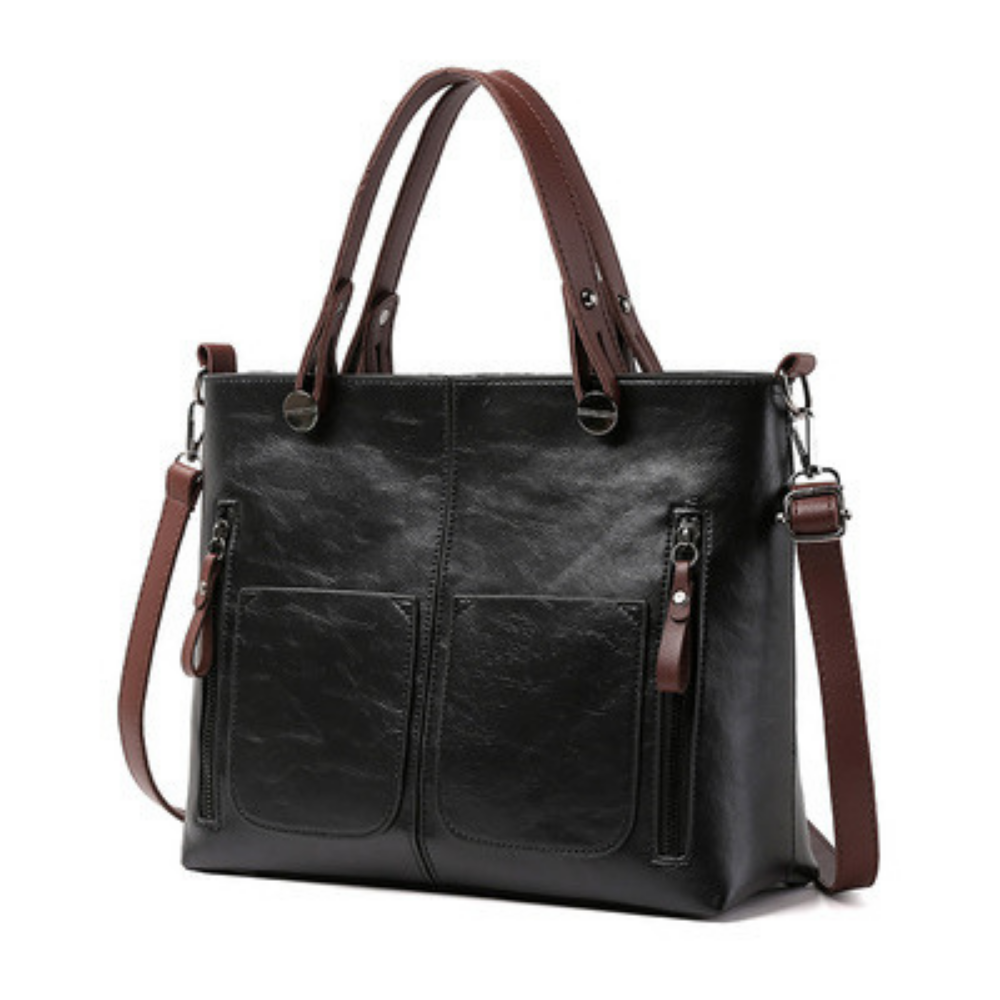 Retro Tote Crossbody Bag