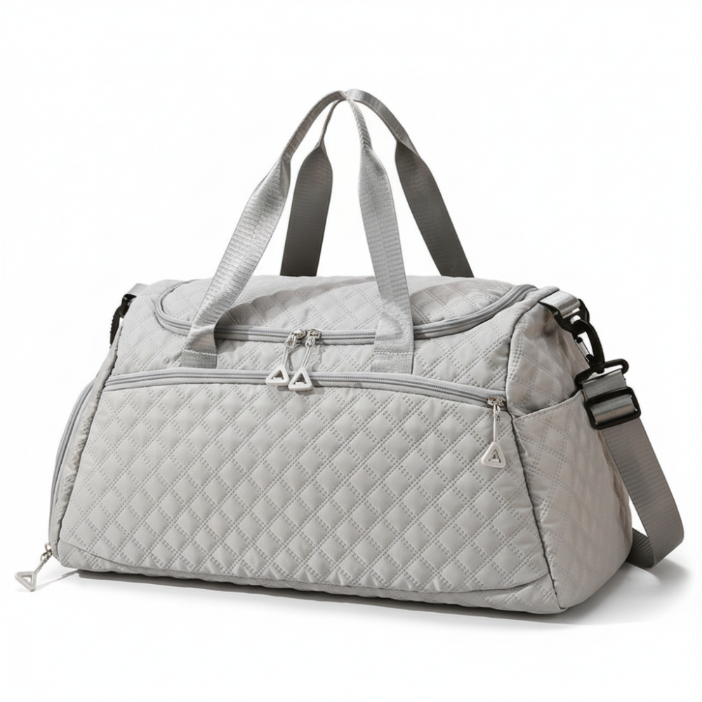 Rhombus Waterproof Oxford Fabric Luggage Bag