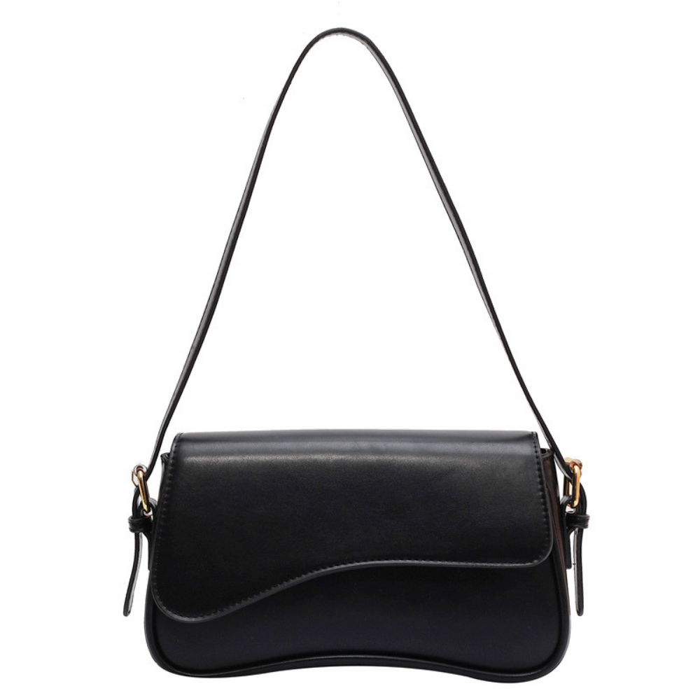 Flip Magnetic Snap Shoulder Bag
