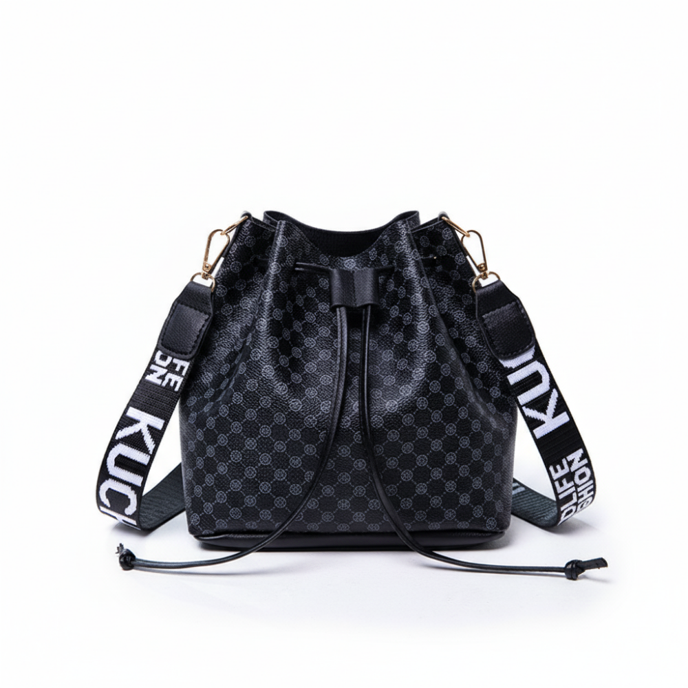 PU Multi Layer Soft Leather Simple Shoulder Bag