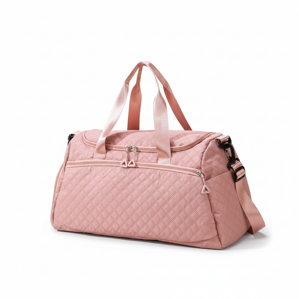 Rhombus Waterproof Oxford Fabric Luggage Bag