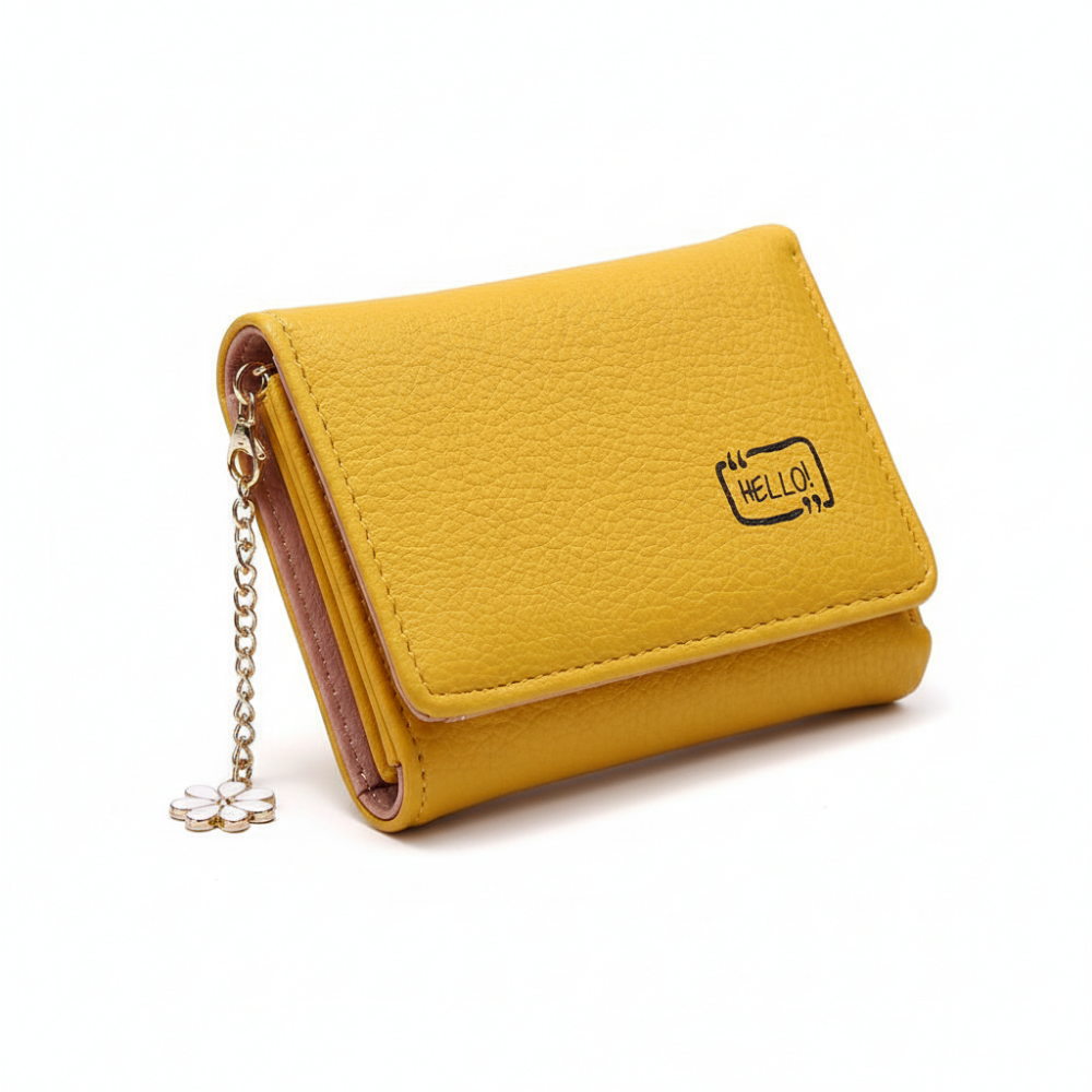 Foldable Cut Wallet for Women