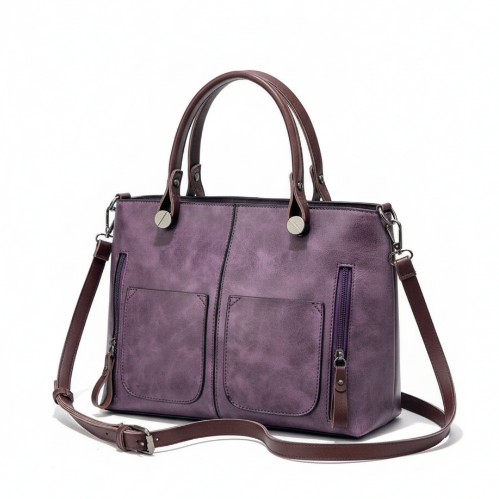 Retro Tote Crossbody Bag