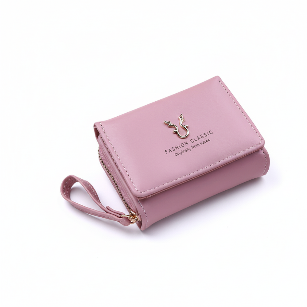 New Women"s Wallet PU Leather Short