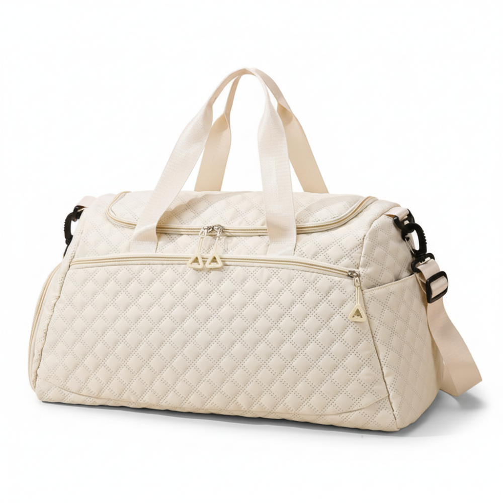 Rhombus Waterproof Oxford Fabric Luggage Bag