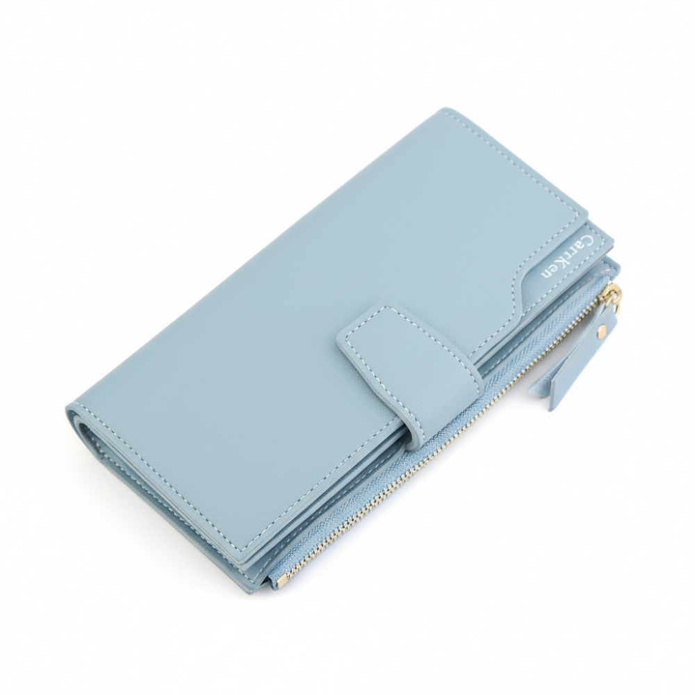 Long Wallet Women's Zippered
