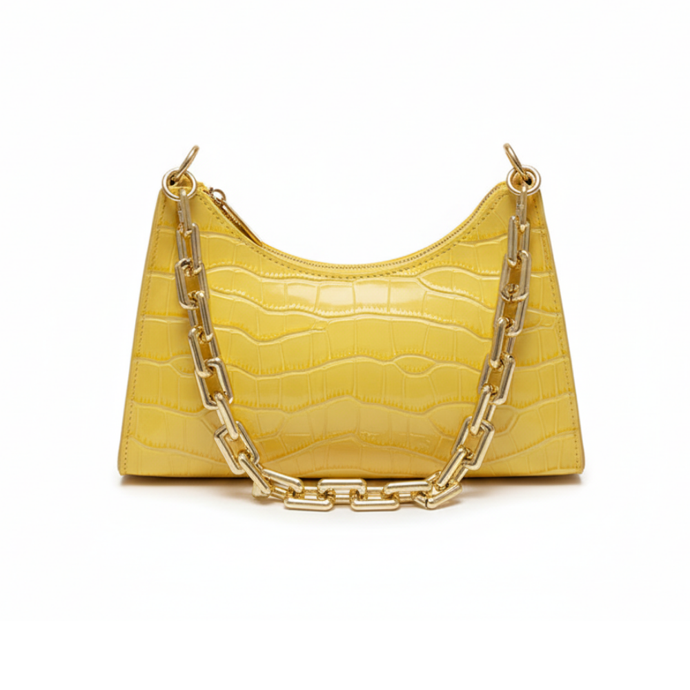 Underarm  Texture Chain One-shoulder Bag