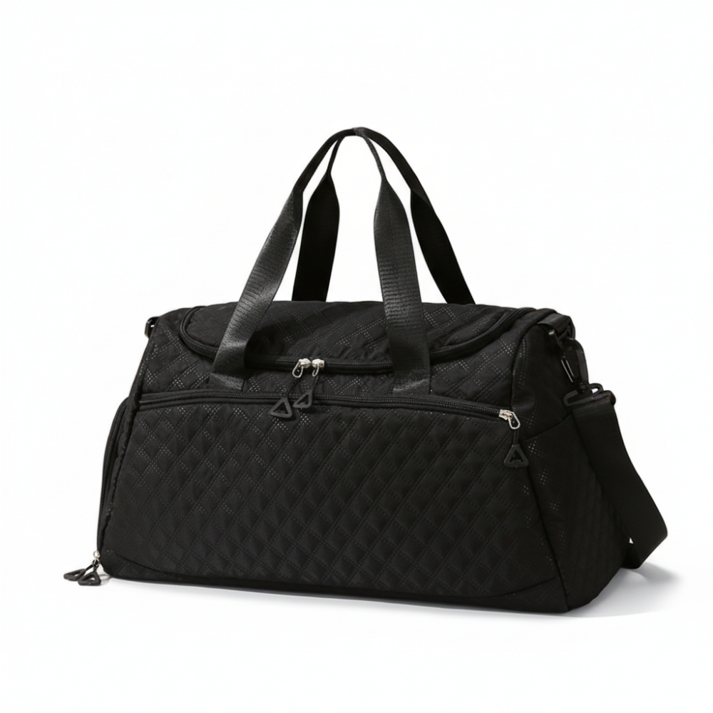 Rhombus Waterproof Oxford Fabric Luggage Bag