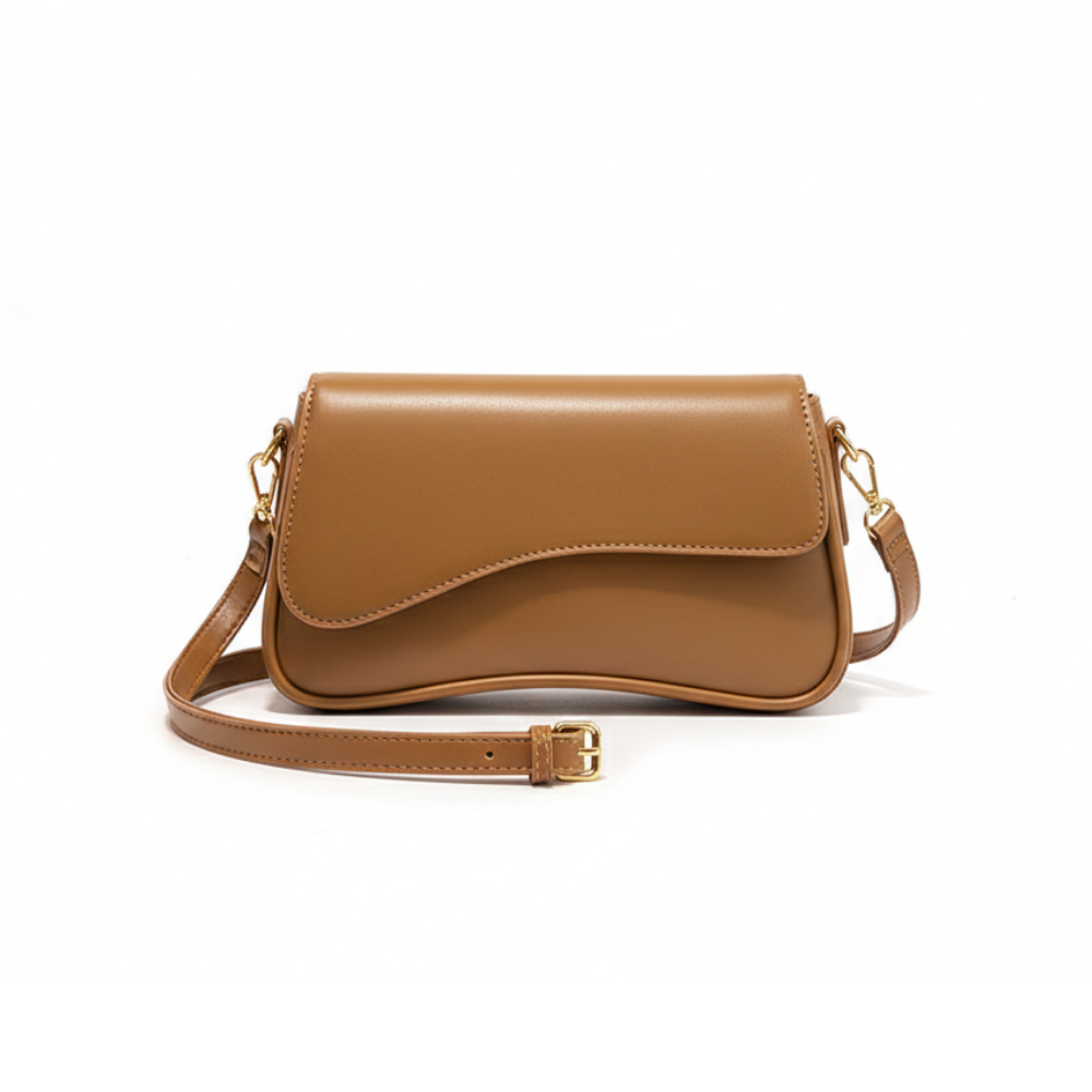 Flip Magnetic Snap Shoulder Bag