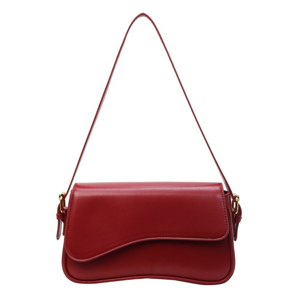 Flip Magnetic Snap Shoulder Bag